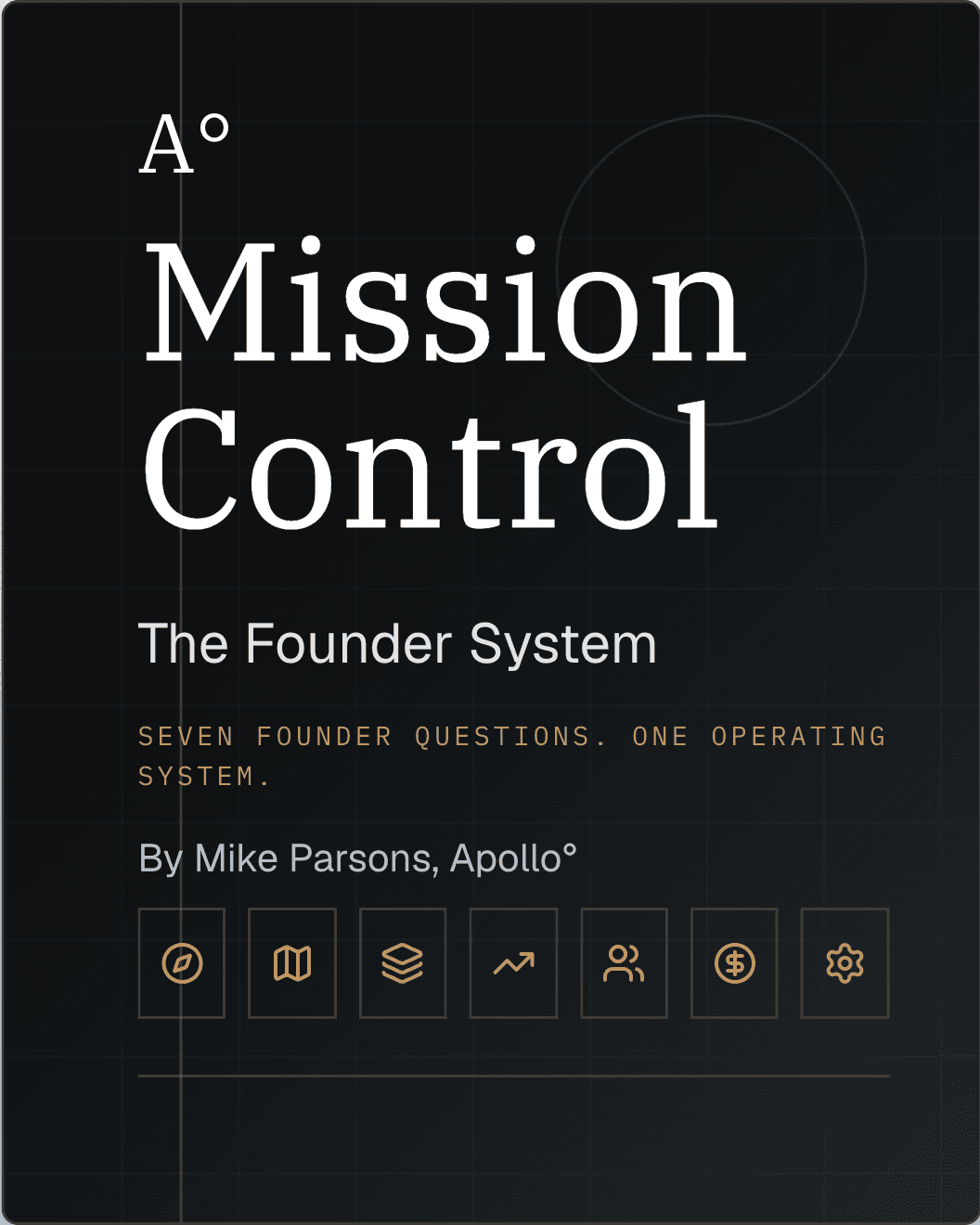 Mission Control: The Founder System book cover