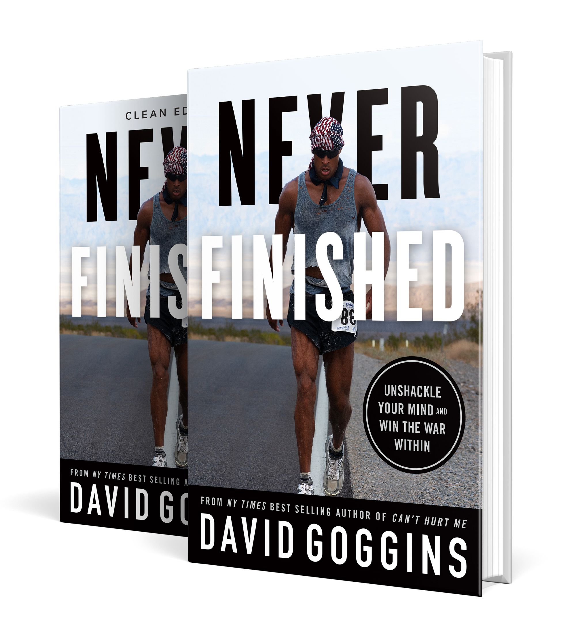 David Goggins on X: Given that I self-published Can't Hurt Me, it