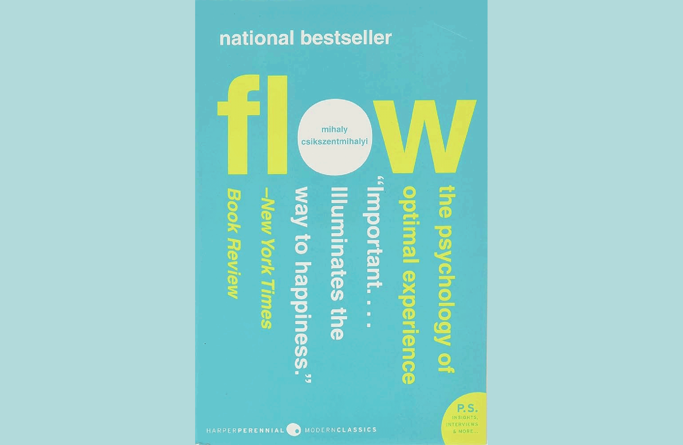 Summary: "Flow" by Mihaly Csikszentmihalyi