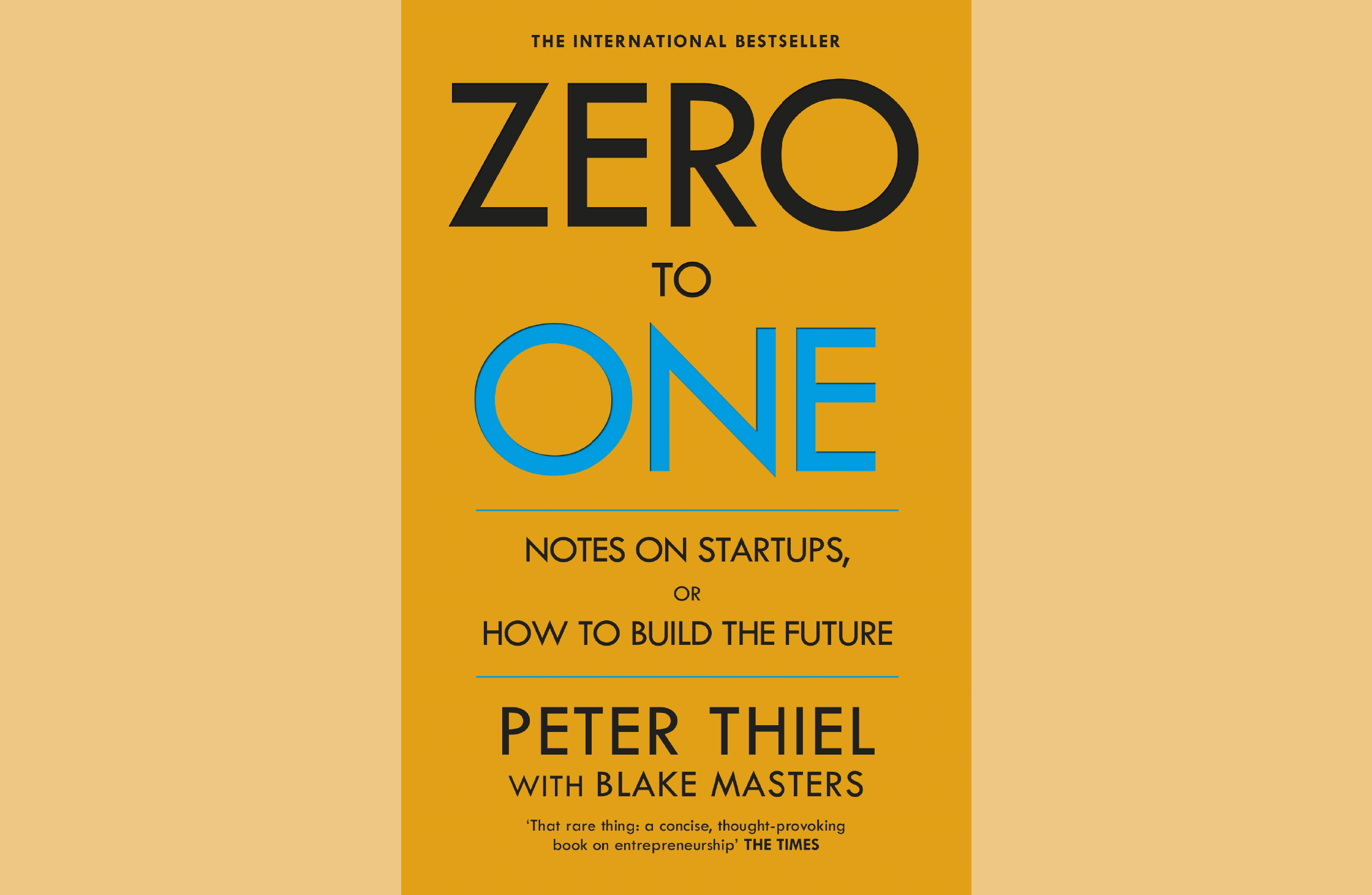 Summary: Zero to One by Peter Thiel