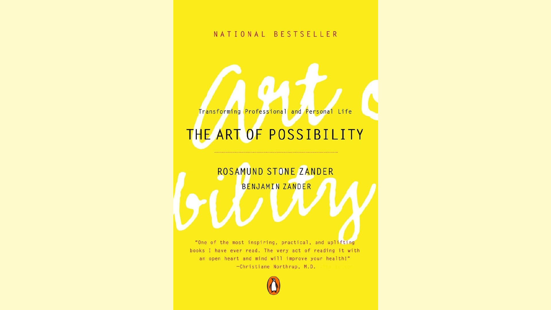 Summary: The Art of Possibility by Rosamund Stone Zander and Benjamin Zander
