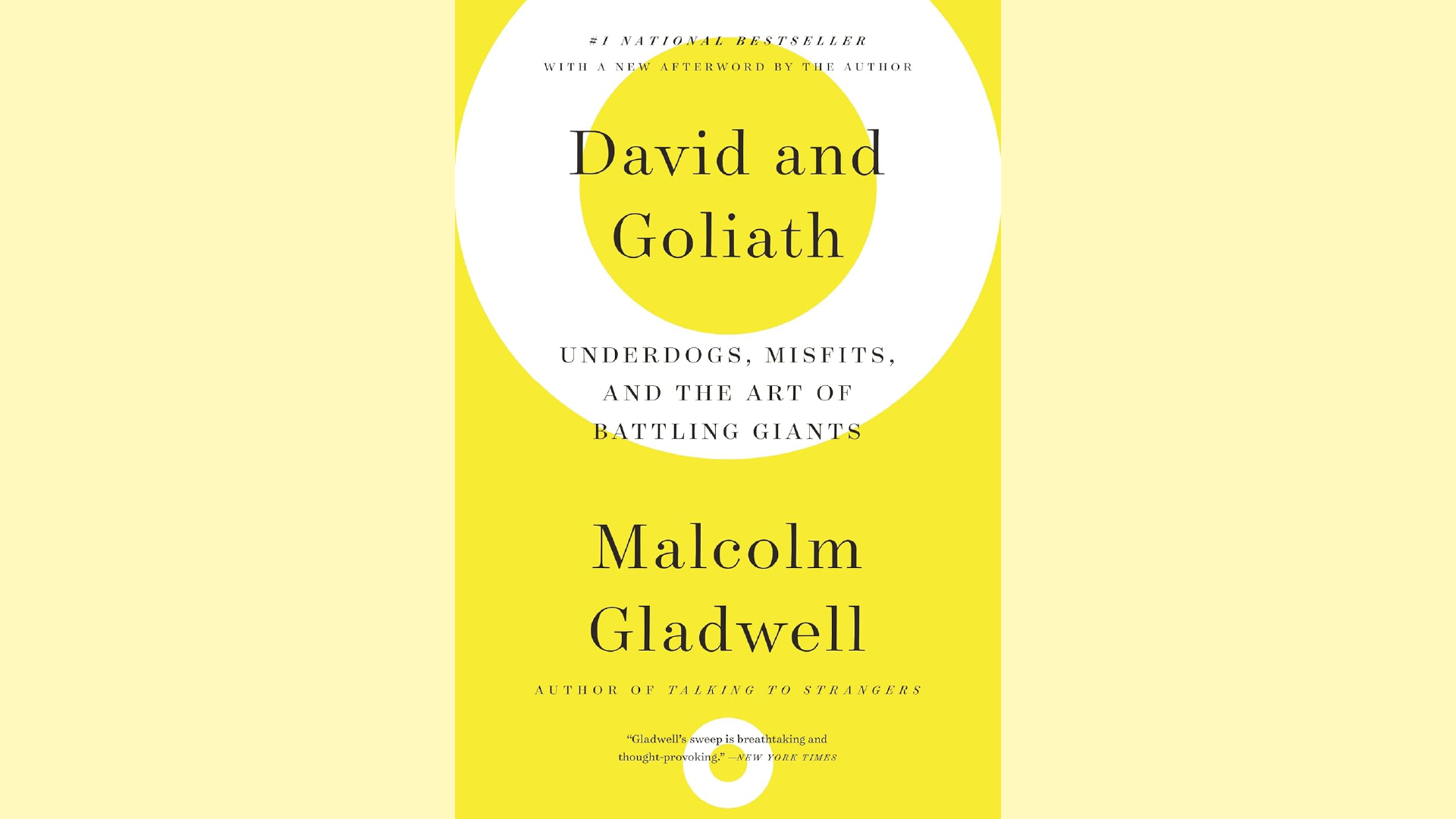 Summary: David and Goliath by Malcolm Gladwell