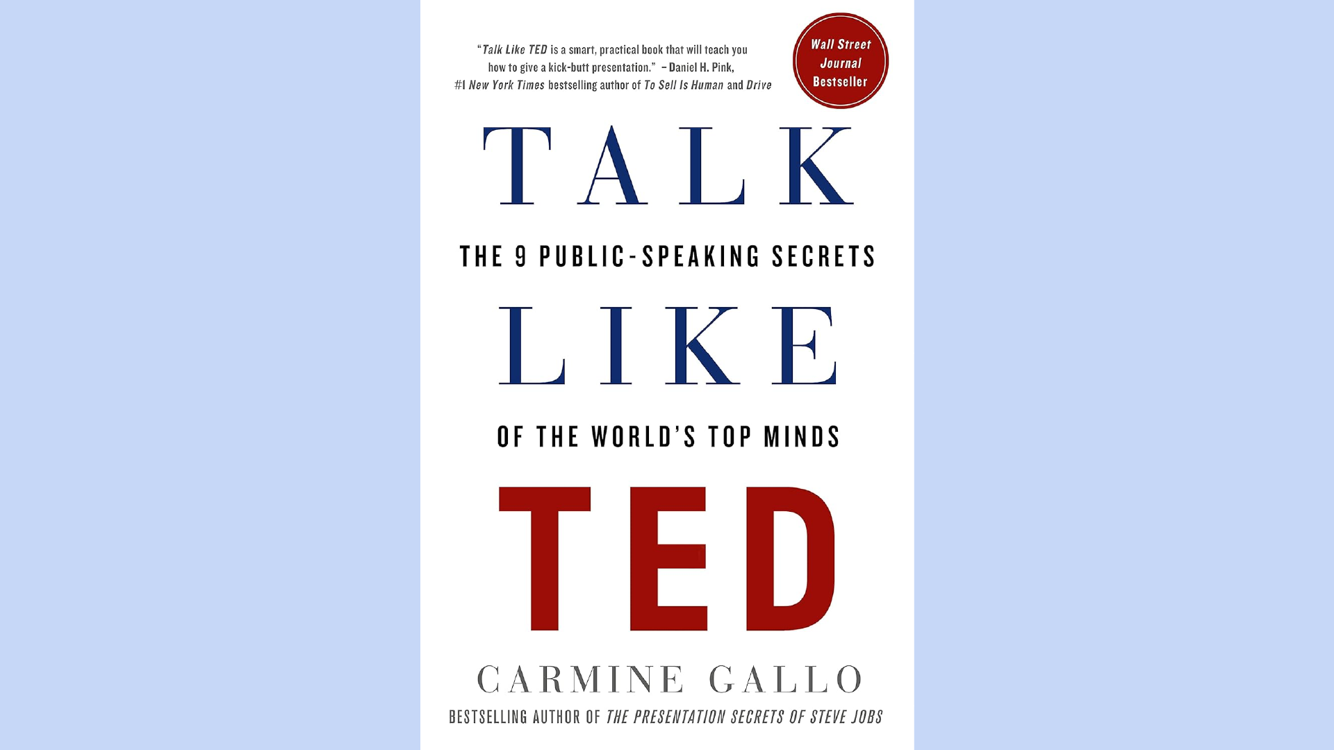 Summary: Talk Like Ted by Carmine Gallo