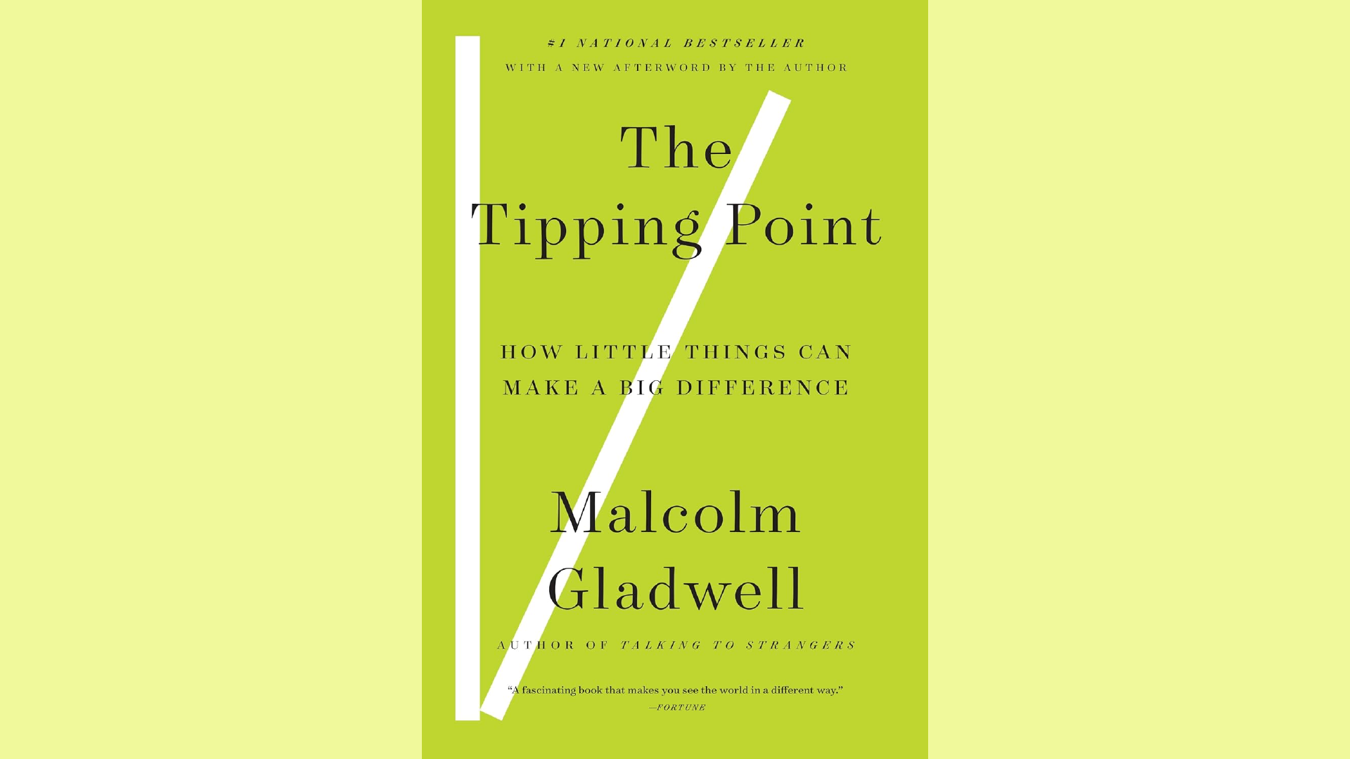 Summary: The Tipping Point by Malcolm Gladwell